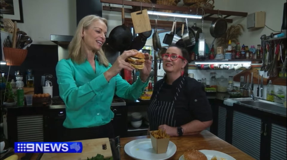 Jan Cranitch on 9 News